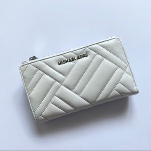 Michael Kors Double Zip Wallet Wristlet
